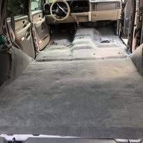 Completed upholstery project
