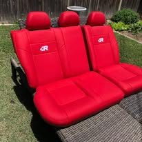 Completed upholstery project