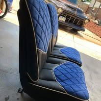 Completed upholstery project