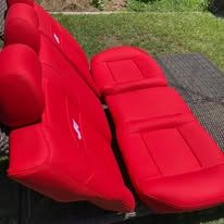 Completed upholstery project