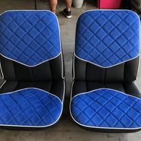 Completed upholstery project