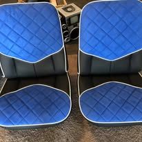 Completed upholstery project