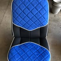 Completed upholstery project