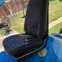 Completed upholstery project