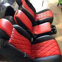 Completed upholstery project