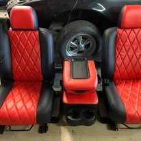 Completed upholstery project