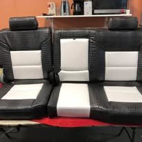Completed upholstery project