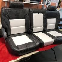 Completed upholstery project