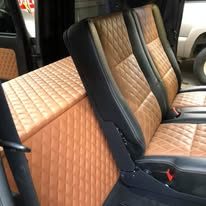Completed upholstery project