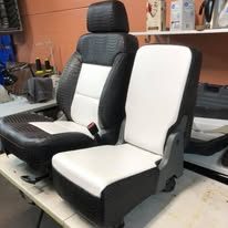 Completed upholstery project