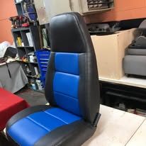 Completed upholstery project