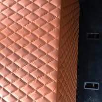 Completed upholstery project