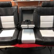 Completed upholstery project