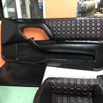 Completed upholstery project
