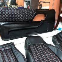 Completed upholstery project