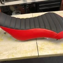 Completed upholstery project
