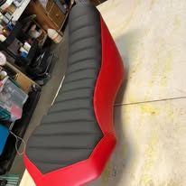Completed upholstery project