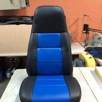 Completed upholstery project