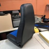 Completed upholstery project