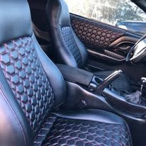Completed upholstery project
