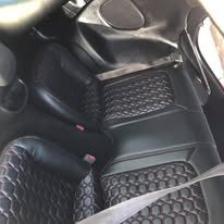 Completed upholstery project
