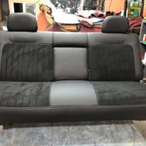 Completed upholstery project