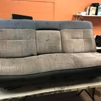 Completed upholstery project