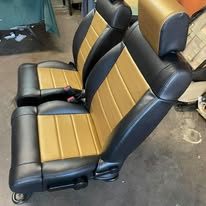 Completed upholstery project
