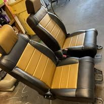 Completed upholstery project