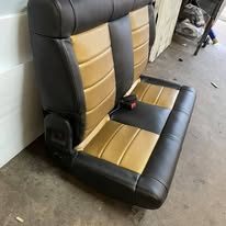 Completed upholstery project