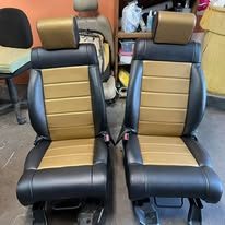 Completed upholstery project