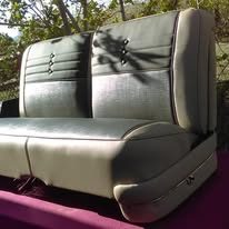 Completed upholstery project
