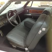 Completed upholstery project