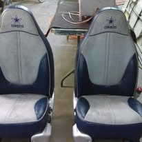 Completed upholstery project