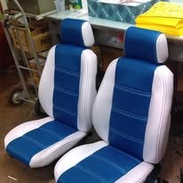 Completed upholstery project