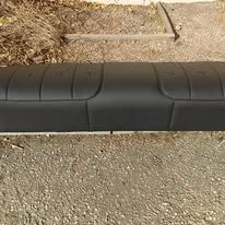 Completed upholstery project