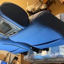 Completed upholstery project