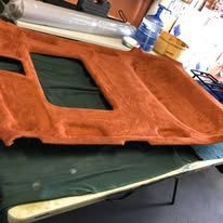 Completed upholstery project
