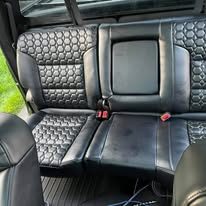 Completed upholstery project