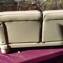 Completed upholstery project