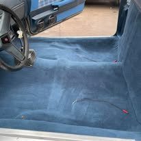 Completed upholstery project