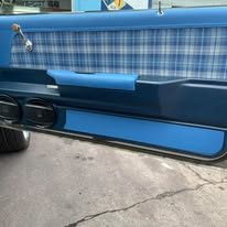 Completed upholstery project
