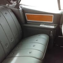 Completed upholstery project