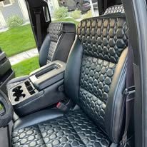 Completed upholstery project