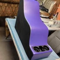 Completed upholstery project