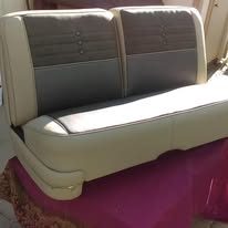 Completed upholstery project