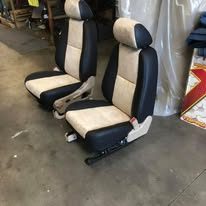 Completed upholstery project