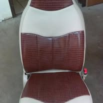 Completed upholstery project