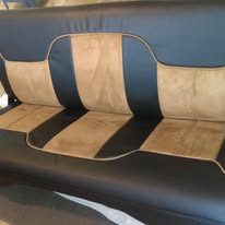 Completed upholstery project