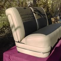 Completed upholstery project
